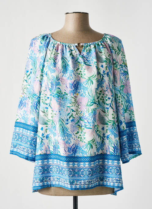 Blouse bleu DIANE LAURY pour femme