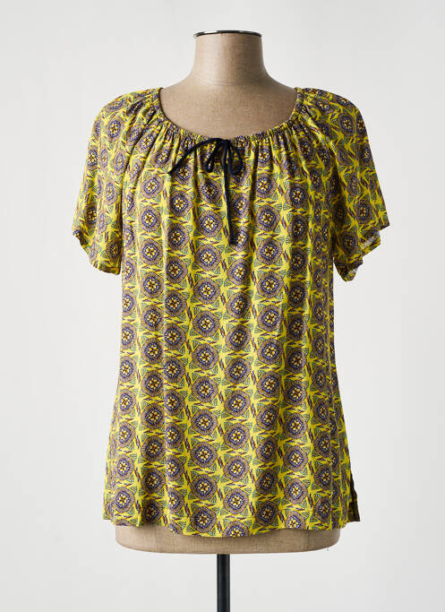 Blouse jaune TELMAIL pour femme