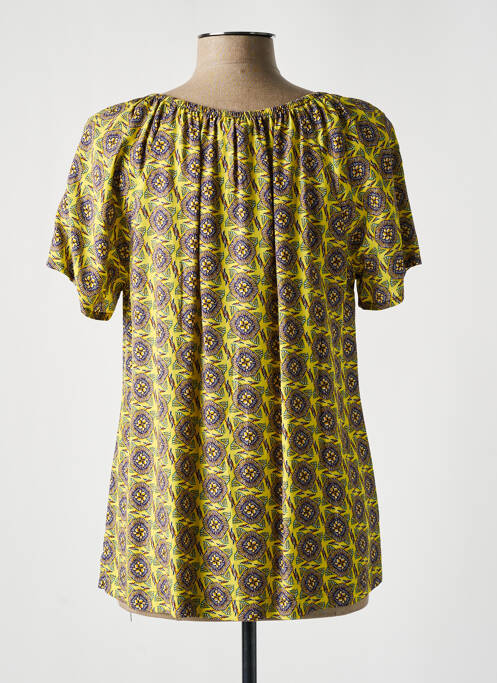 Blouse jaune TELMAIL pour femme