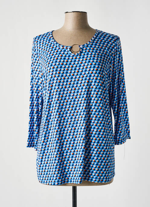 Top bleu DIANE LAURY pour femme