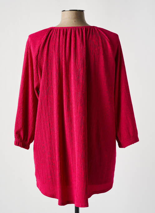 Tunique manches longues rose KAKIE pour femme