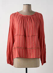 Blouse orange LPB pour femme seconde vue