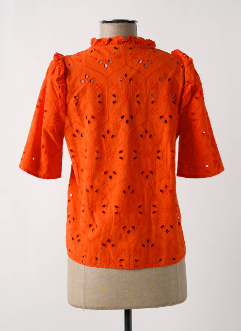 Blouse orange VERO MODA pour femme