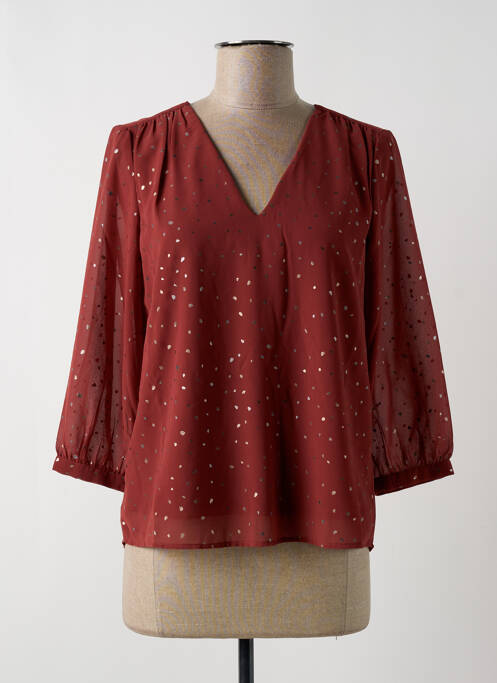 Blouse rouge VERO MODA pour femme