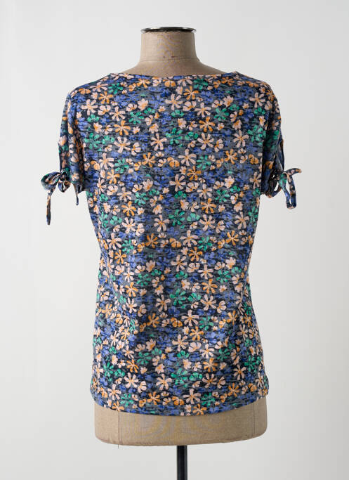 Top bleu ÉTYMOLOGIE pour femme