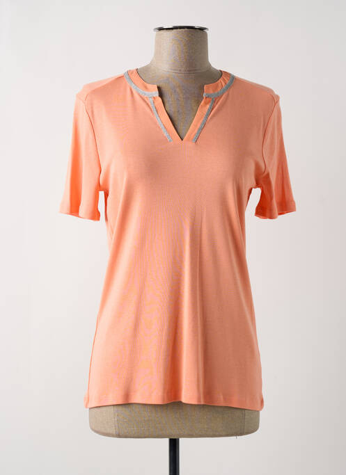 T-shirt orange DIANE LAURY pour femme