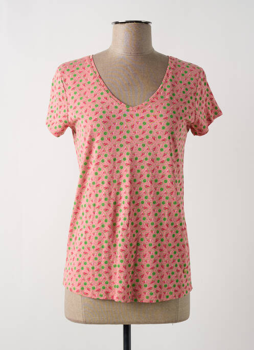 T-shirt rose C'EST BEAU LA VIE pour femme