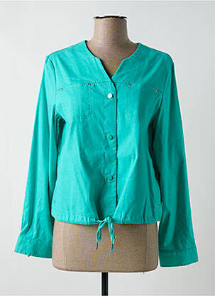 Veste casual poches bleu DIANE LAURY femme