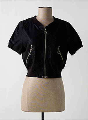 Veste casual poches noir ONLY femme