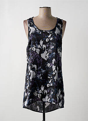 Tunique sans manche coupe fluide noir FIRETRAP femme
