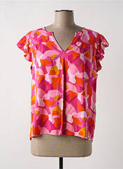 Blouse rose VERO MODA pour femme seconde vue