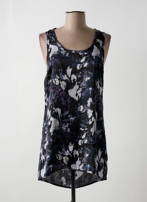 Tunique sans manche coupe fluide noir FIRETRAP femme