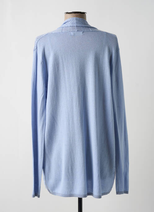 Gilet manches longues bleu SEASON pour femme