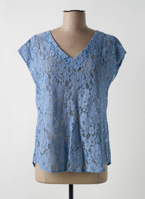 Top bleu SARAH JOHN pour femme