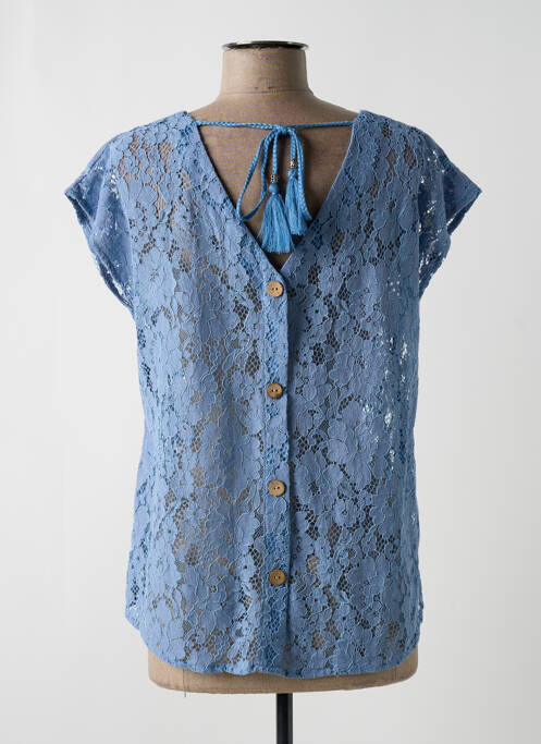 Top bleu SARAH JOHN pour femme