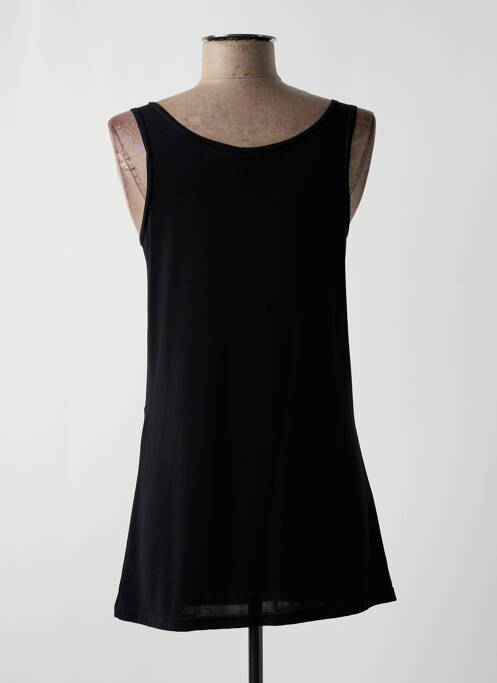 Tunique sans manche noir JAD pour femme