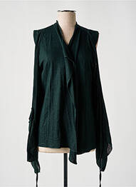 Veste casual poches vert CARLING femme