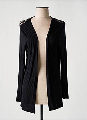Veste casual manches longues noir SCHOOL RAG femme