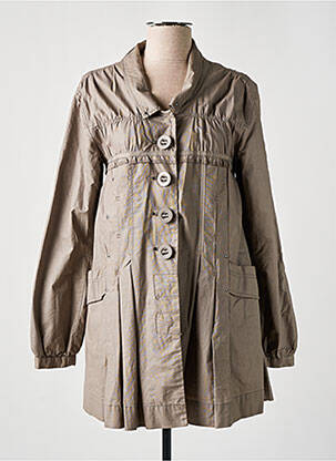 Coupe-vent finition intérieure doublée sans capuche gris FIRETRAP femme