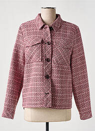 Veste casual coupe droite rose STREET ONE femme