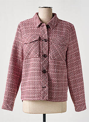 Veste casual coupe droite rose STREET ONE femme