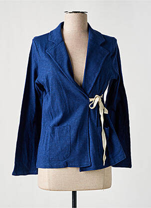 Blazer poches bleu NICE THINGS femme