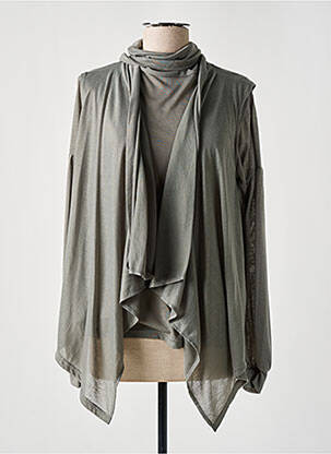 Twin-set manches longues gris CARLING femme