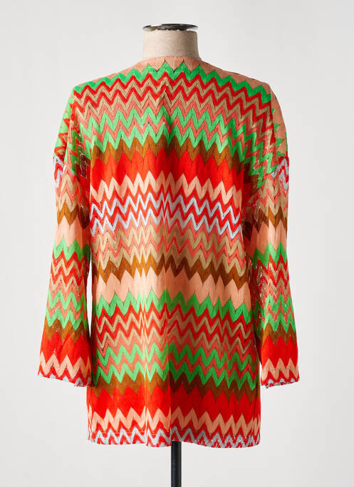 Gilet manches longues rouge GARCIA pour femme