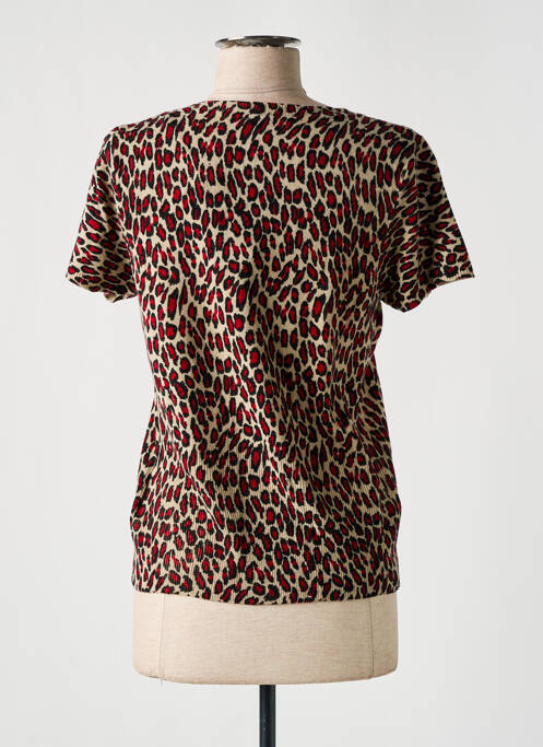 Gilet manches courtes beige LPB pour femme