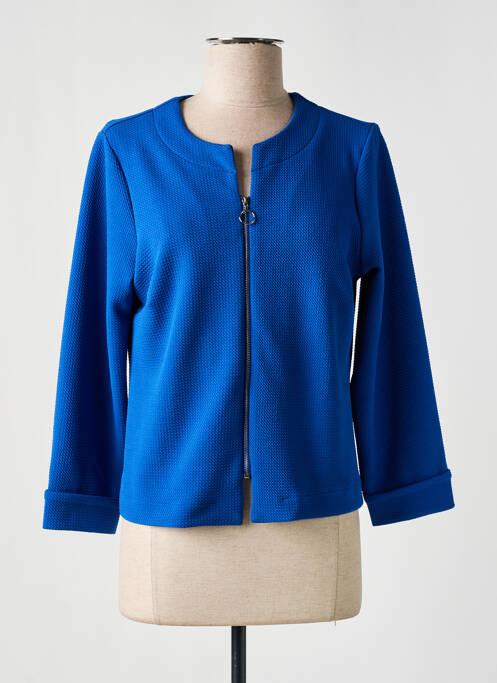 Veste casual bleu TELMAIL pour femme