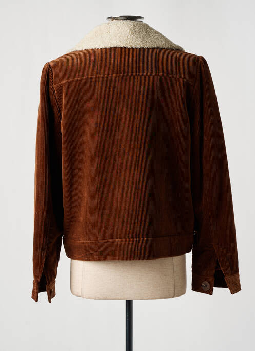 Veste casual marron C'EST BEAU LA VIE pour femme