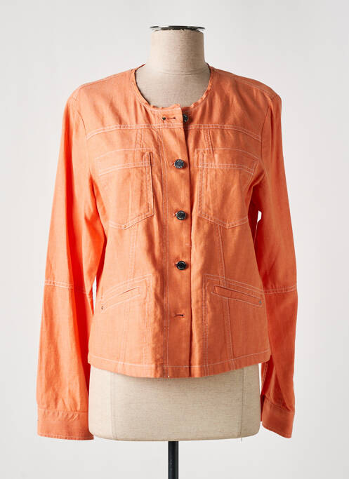 Veste casual orange DIANE LAURY pour femme