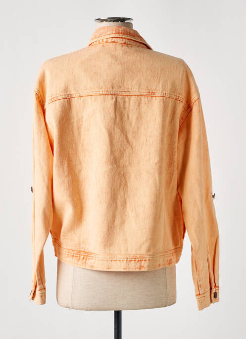 Veste casual orange K-DESIGN pour femme