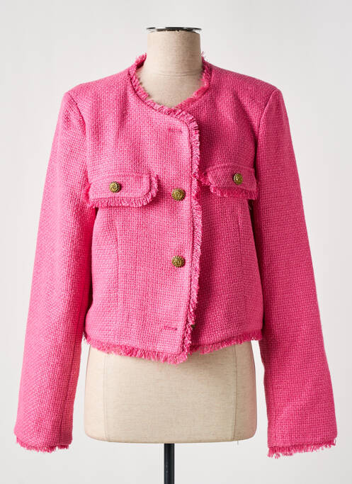 Veste chic rose ATTENTIF pour femme