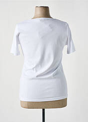 T-shirt blanc TELMAIL pour femme seconde vue