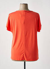 T-shirt orange TELMAIL pour femme seconde vue