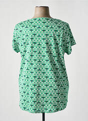 T-shirt vert C'EST BEAU LA VIE pour femme seconde vue