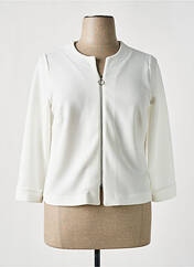 Veste casual blanc TELMAIL pour femme seconde vue