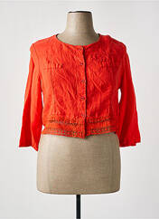 Veste casual orange MALOKA pour femme seconde vue