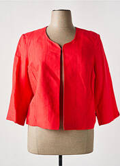 Veste chic rouge DIANE LAURY pour femme seconde vue