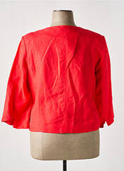 Veste chic rouge DIANE LAURY pour femme seconde vue