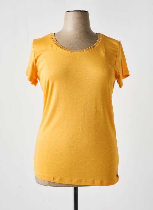 T-shirt orange C'EST BEAU LA VIE pour femme