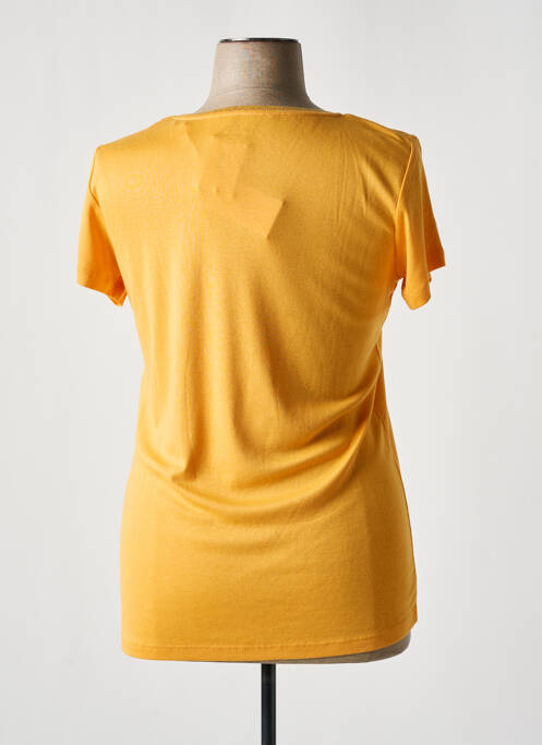 T-shirt orange C'EST BEAU LA VIE pour femme