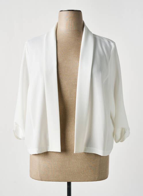 Veste chic blanc PAUSE CAFE pour femme