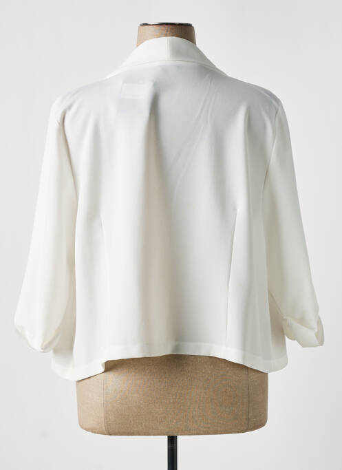 Veste chic blanc PAUSE CAFE pour femme