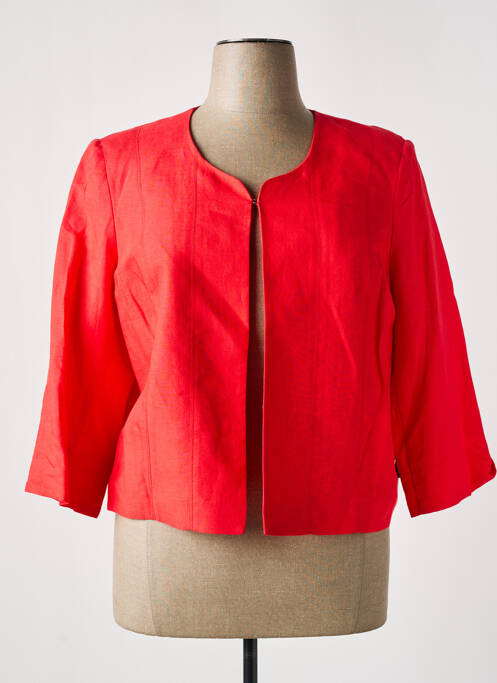 Veste chic rouge DIANE LAURY pour femme