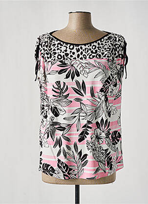 Top stretch sans manche rose BETTY BARCLAY femme