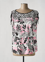 Top tissage jersey sans manche rose BETTY BARCLAY femme