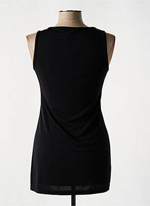 Top stretch sans manche noir JUS D'ORANGE femme