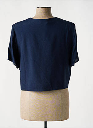 Top manches courtes manches courtes bleu DIANE LAURY femme